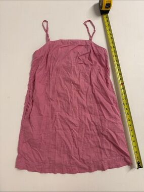 Women’s Pink Spaghetti Strap Tank Top Madewell linen